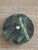 Round Green Marble Ribbed Bowl For Sale - Image 4 of 5
