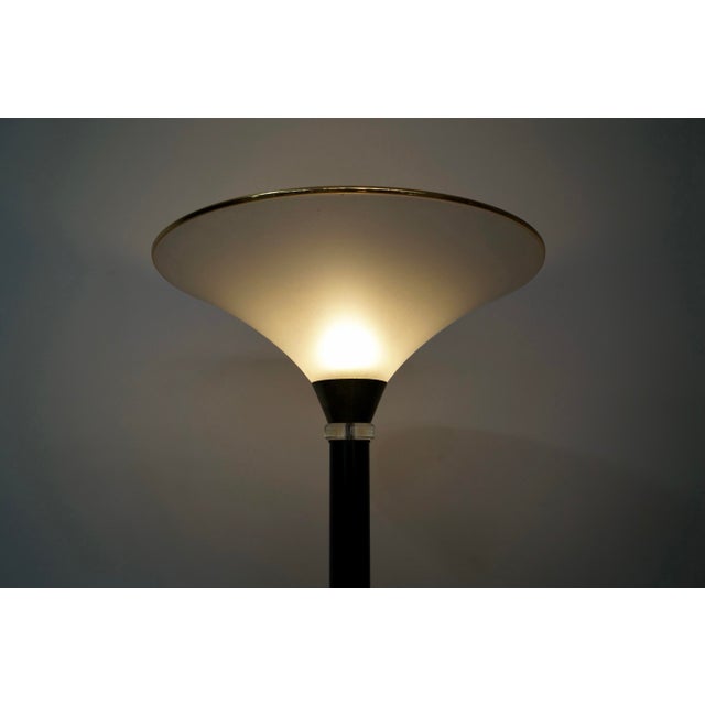 1980’s Hollywood Regency Torchiere Floor Lamp For Sale - Image 12 of 12