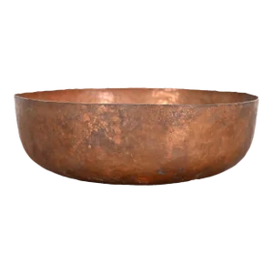 Roycroft Arts & Crafts Hammered Copper Large Bowl