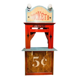 Barnum Circus Ticket Counter, 1960s For Sale