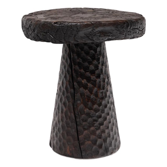 Chinese Mushroom Pedestal Table, C. 1900 For Sale