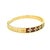 Vintage Orj Ruby and Diamond Flexible Bracelet in 14k Yellow Gold For Sale - Image 4 of 13