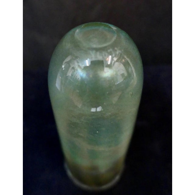 Art Nouveau Mid 19th Century Tiffany Studios Protective Favrile Glass Insert for Flower Vases For Sale - Image 3 of 6