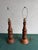 Vintage Mid-Century Sculptural Turned-Wood Table Lamps - Pair For Sale - Image 13 of 17