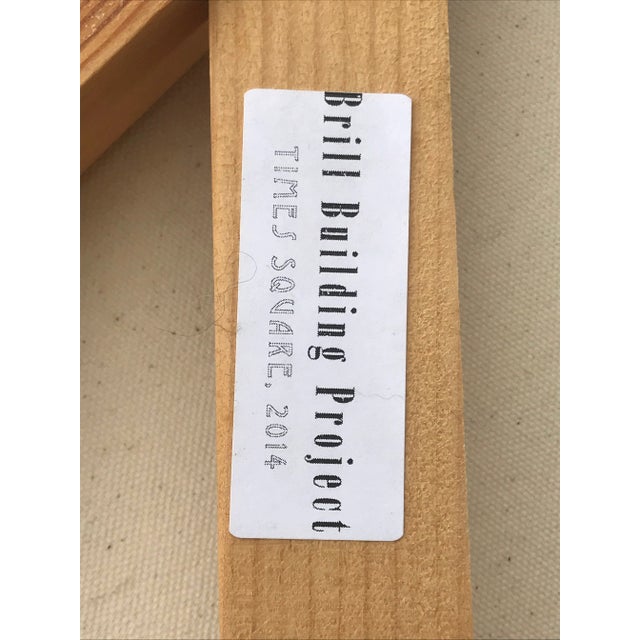 Abstract Expressionist Painting New York Skyline by Tom Christopher For Sale - Image 9 of 11