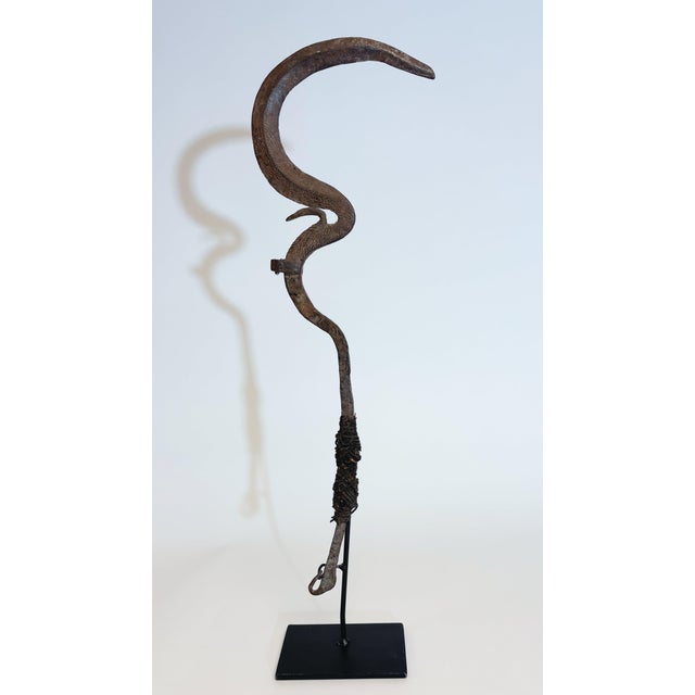 Early 20th Century Collection of Kirdi Mataram Throwing Knives, Cameroon - Set of 3 For Sale - Image 4 of 11