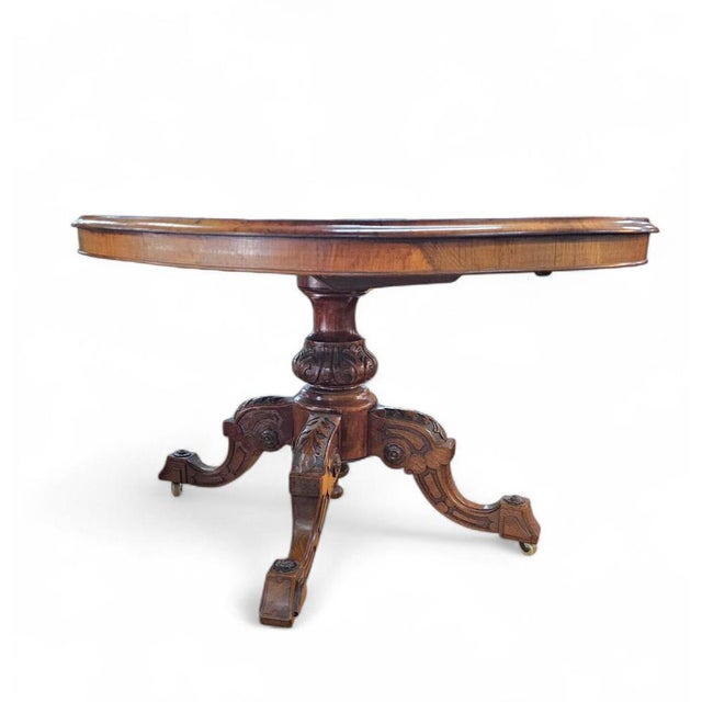 Victorian Oval Tilt-Top Table Breakfast Table, 1840s For Sale - Image 5 of 18