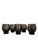 Glass Mid 20th Century Holmegaard Per Lütken Smoky Green Lowball Tumblers With Ribbed Pedestal – Set of 6, Mid-Century Danis For Sale - Image 7 of 17