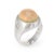 This is part of Chairish’s Fine Jewelry assortment. Finely detailed vintage Men''s opal & diamond ring (circa 1960s to...