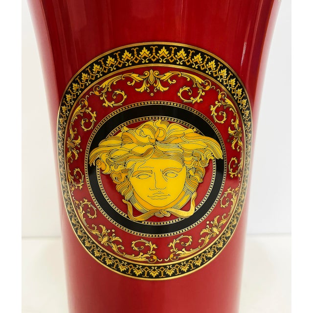 Gianni Versace "Medusa" Vase for Rosenthal Porcelain For Sale In Miami - Image 6 of 9