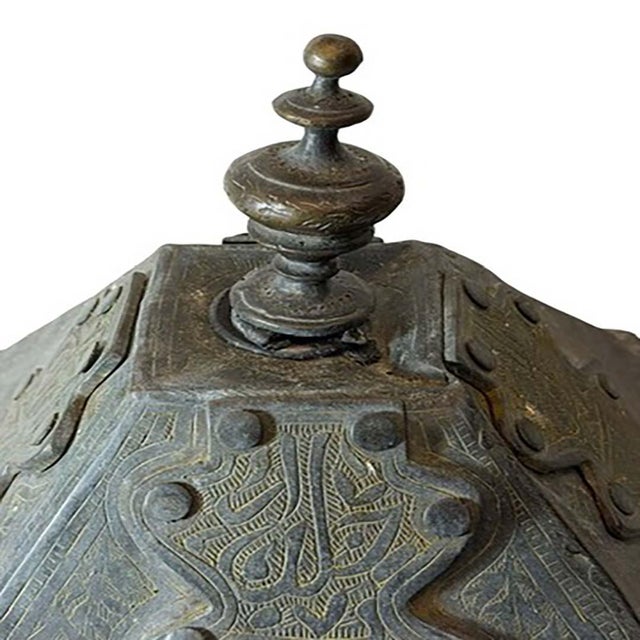 Early 19th Century Early 19th Century Indian Bronze Work Box For Sale - Image 5 of 14