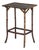 Vintage Petite Tortise Bamboo Side Table For Sale