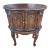1940s Seven Seas Collection by Hooker Furniture – Oval Drum Accent Table For Sale