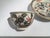 Ceramic White, Red, Blue and Gold Porcelain Cup with Saucer, Vienna, Austria, Mid-19th Century, Set of 2 For Sale - Image 7 of 17