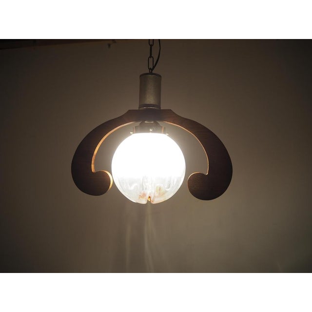 Mid-Century Pendant Lamp, Italy, 1950s For Sale - Image 12 of 15