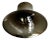 21st Century Polished Nickel and Smoky Uno Flush Mount by Fabio LTD For Sale
