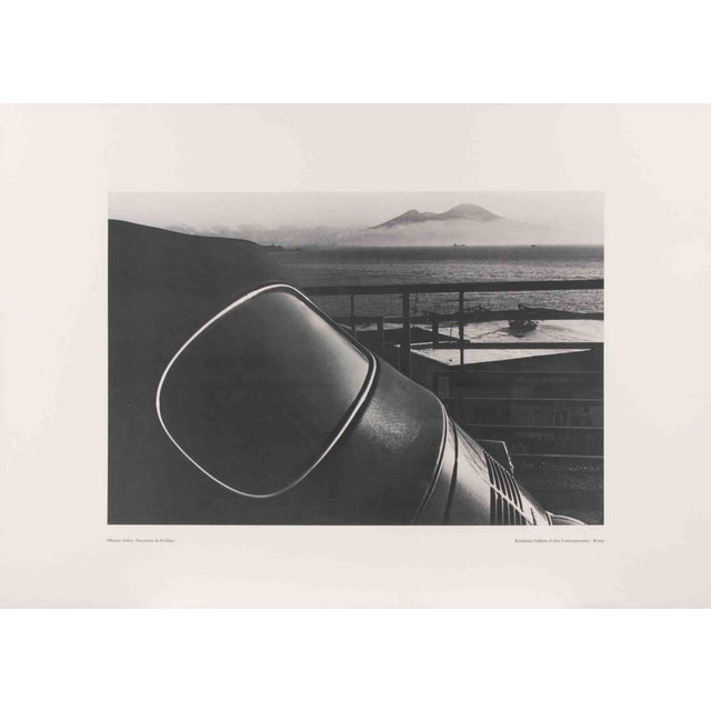 Vintage Panorama from Posillipo Poster after Mimmo Jodice, 1980s For Sale