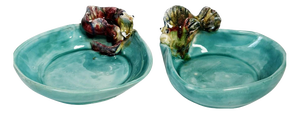 Vintage French Ceramic Serving Dishes, 1960, Set of 2