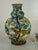 1900s Large Ceramic Vase Majolica Italian WITH 3 DOG & BIRDS Made Italy Neo-Classic For Sale - Image 10 of 12