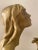 Vintage Mid 20th Century Large Art Deco Sculpture of a Woman- Gold Finish- Signed but Unreadable Marking- This rare...