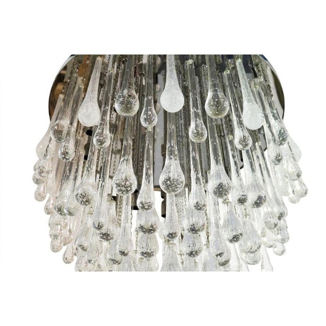 Murano Glass Chandelier, 1970s, in Flawless conditions. Designed 1970 to 1979 Up to 250V (Europe/UK Standard).The wiring...