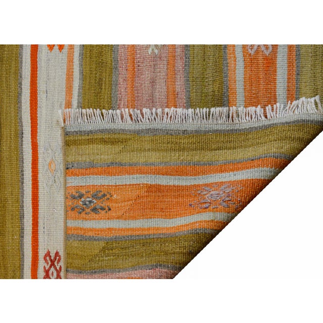 Camel Early 20th Century Konya Kilim Runner For Sale - Image 8 of 9