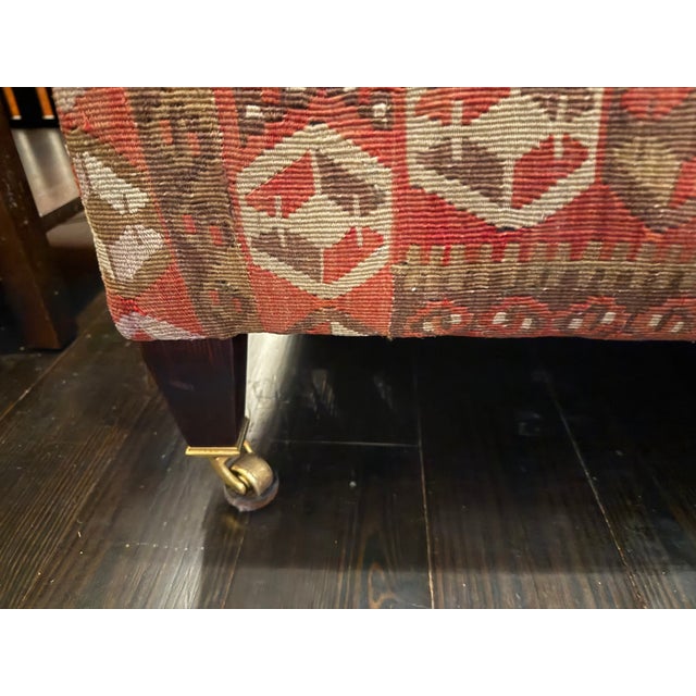 George Smith George Smith Vintage Kilim Sofa (2 Seaters) For Sale - Image 4 of 11