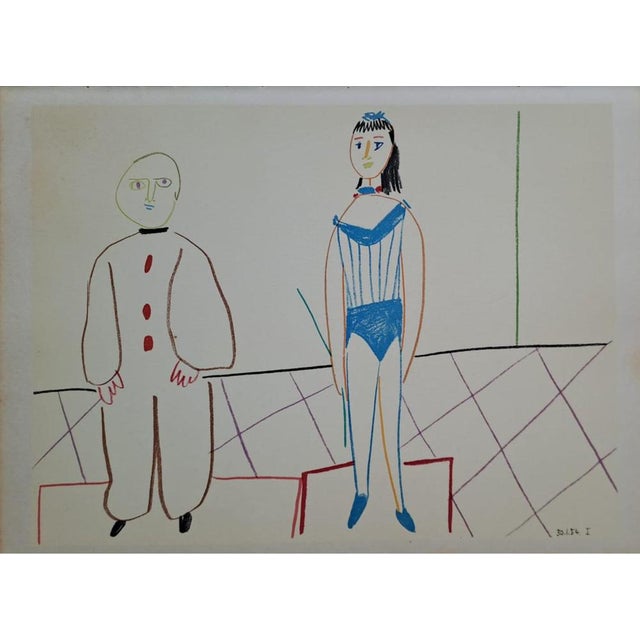 Pablo Picasso, The Acrobat and the Clown, 1954, Lithograph For Sale - Image 6 of 6
