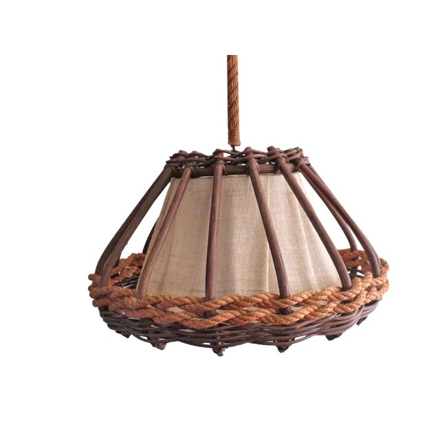 Mid-Century Pendant Light, France For Sale