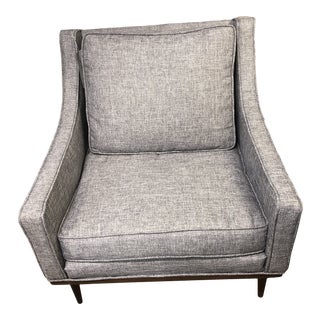 Midcentury Slope Arm Chair For Sale
