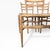 Wood Vintage Rush Seat Ladderback Dining Chairs by Gio Ponti, 1970s For Sale - Image 7 of 10