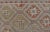 Turkish Vintage Kilim With All-Over Diamond Design With Orange & Yellow For Sale - Image 10 of 12