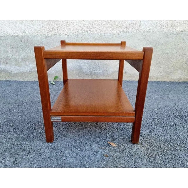 Vintage Bedside Table by Ettore Sottsass for Poltronova, 1960s For Sale - Image 10 of 11