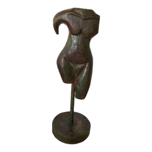 1930s Vintage Cubist Sculpture of a Woman