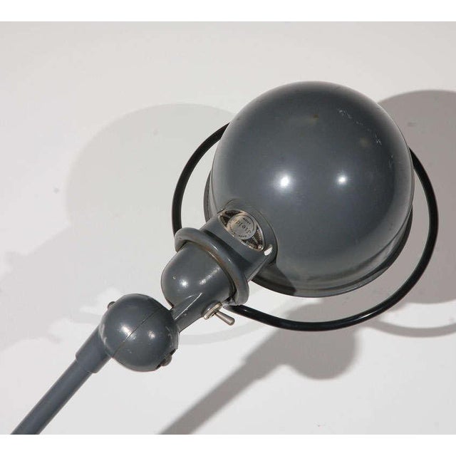 French Vintage Jielde Factory French Industrial Metal Lamp For Sale - Image 3 of 10