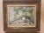 This beautifully framed pair of oil on canvas paintings in the impressionist style depicts lovely seaside scenes using a...