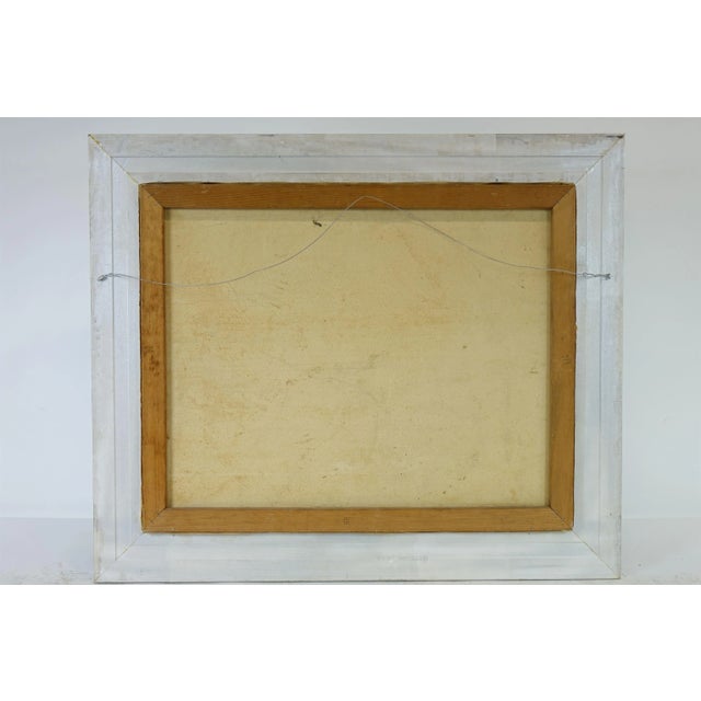 Early 20th Century Seascape, Large Original Oil on Canvas, Signed For Sale - Image 6 of 7