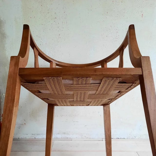 French Art Deco Chair, 1920s For Sale - Image 9 of 10