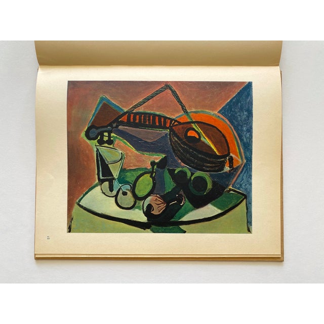 Pablo Picasso " Couleurs Des Maitres " Vintage 1946 First Edition Fine Art Lithograph Print French Modern Art Hardcover Book For Sale - Image 15 of 18