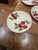 Ceramic 1950s Blue Ridge Apple Dinner Plates Set of 5 For Sale - Image 7 of 8