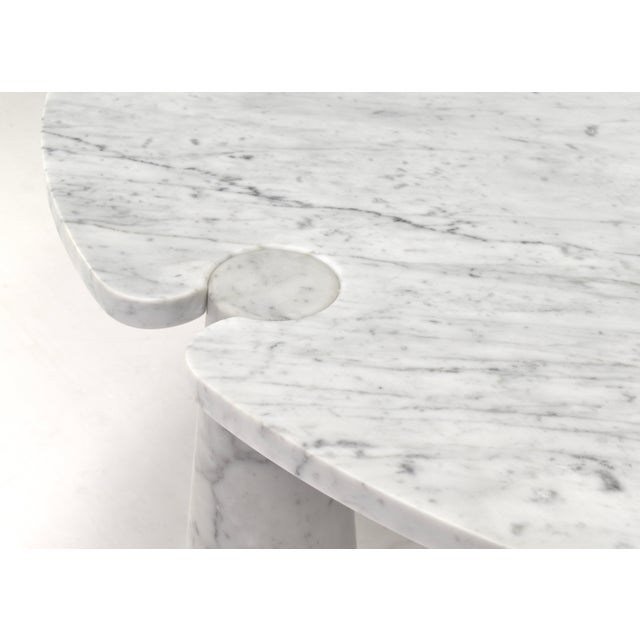 An exceptional and highly collectible “eros” dining table by angelo mangiarotti for skipper, designed in italy circa 1970....