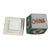 Antique Chinese Porcelain Condiment Set With 4 Matching Mother of Pearl Spoons For Sale - Image 9 of 11