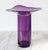 Vintage Purple Art Glass Sculptural Vase For Sale In Milwaukee - Image 6 of 9