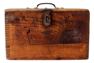 Antique Winchester Ammunition Box
