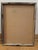 This oil painting on board features a warm, creamy white background brought to life with bold, textured strokes of burnt...