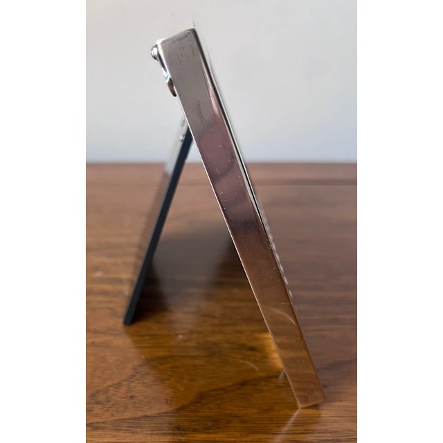 Art Deco Tiffany & Co. "Atlas" Art Deco Sterling Silver Picture Frame For Sale - Image 3 of 9