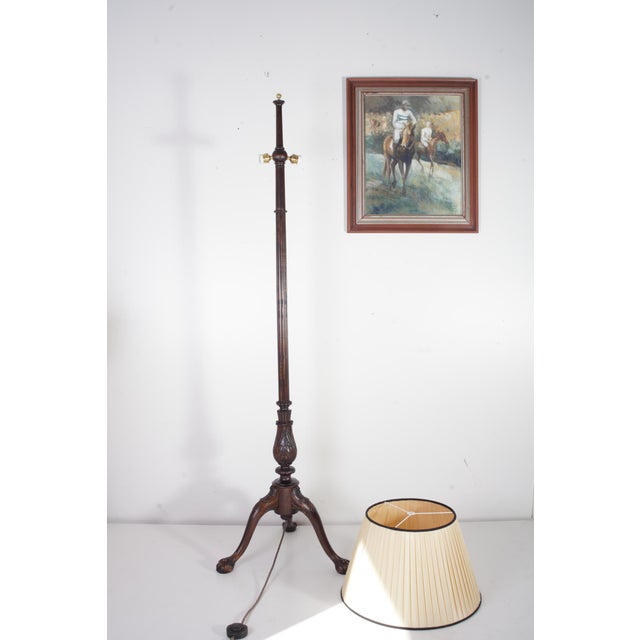 Brown Late 19th Century Georgian Style Floor Lamp For Sale - Image 8 of 18