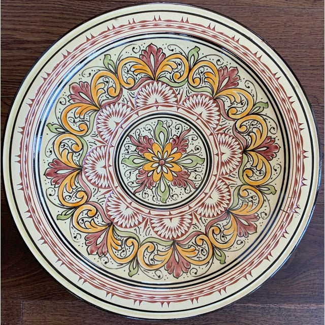 Vintage Dutch Decorative Platter For Sale - Image 4 of 4