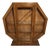 Art Deco Hexagonal Walnut Display Cabinet, 1920s-1930s For Sale