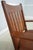 Antique L&jg Stickley Leather Seat Rocking Chair For Sale In Philadelphia - Image 6 of 18